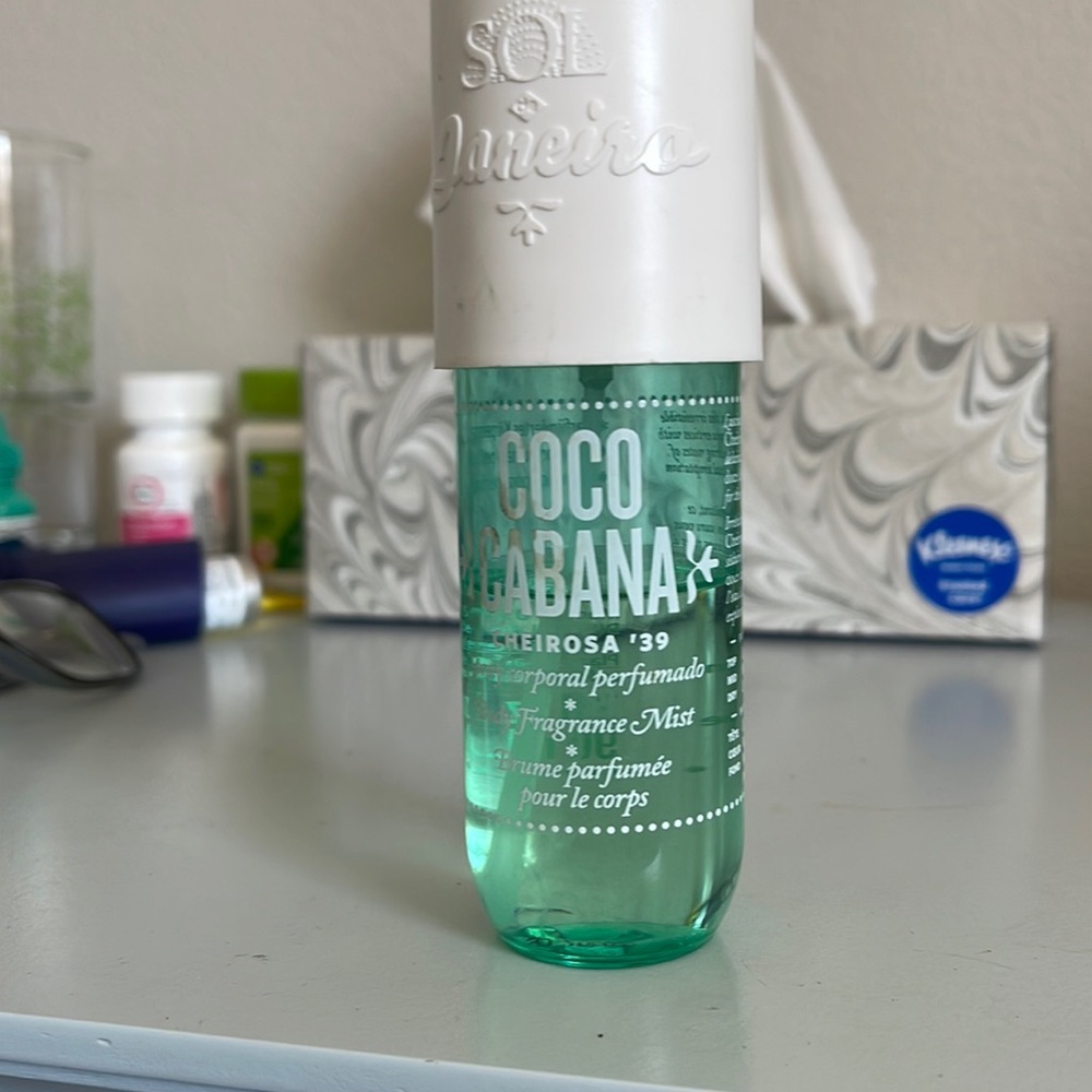 Coco cabana 3 oz 1/2 full